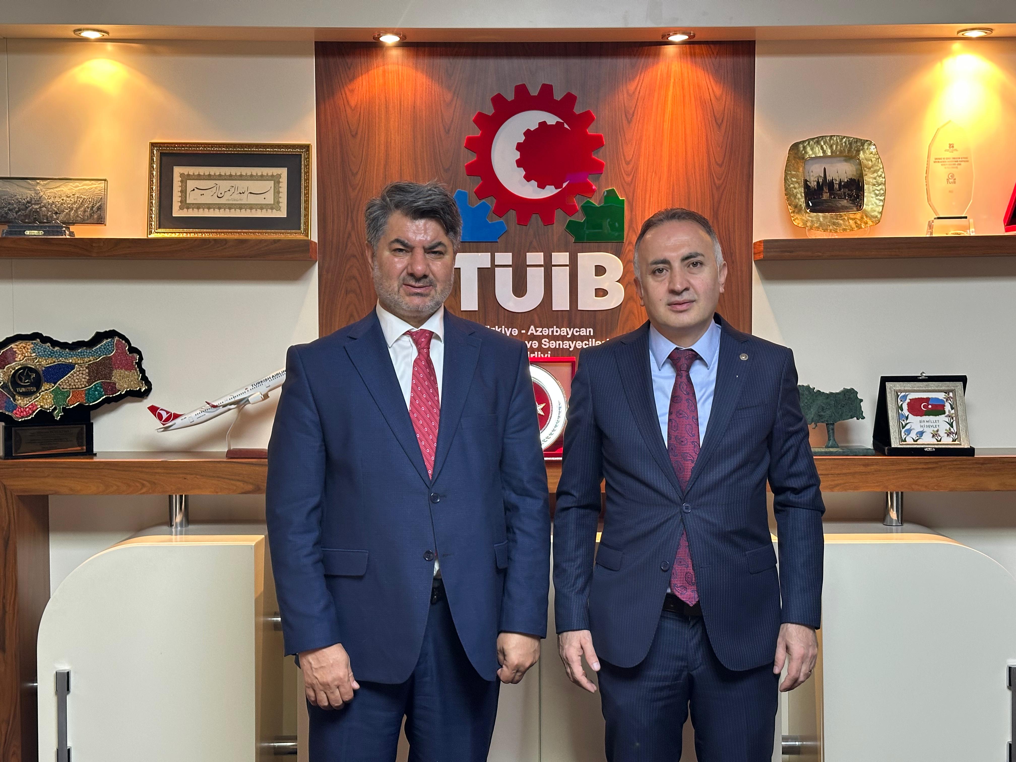 Türkiyə Respublikasının Azərbaycandakı Səfirliyinin kənd təsərrüfatı məsələləri üzrə müşaviri cənab Hakan Kalender TÜİB-i ziyarət edib